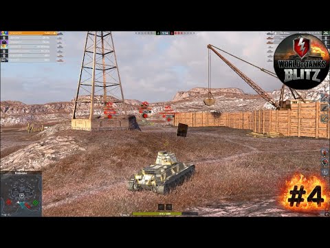 Видео: !!!!!1 в 3, Смогу я выиграть?!!!► TANKS BLITZ С Нуля #4