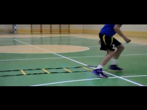 Видео: Скоростная лестница-1 (беговые упражнения)