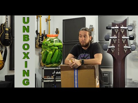 Видео: Распаковка самой известной модели PRS но ... есть нюанс!