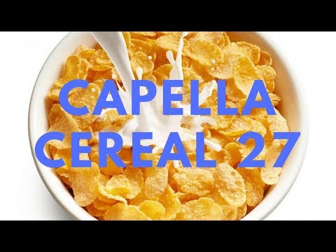 Видео: Самозамес. Capella Cereal 27 - обзор, рецепт, рекомендуемая концентрация.