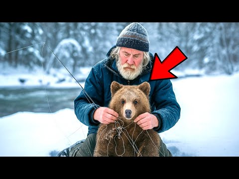 Видео: РЫБАК ПОМОГ МЕДВЕЖОНКУ Выбраться Из Сети ... Медведица ПОМОГЛА ЕМУ НЕВЕРОЯТНЫМ Образом!!!