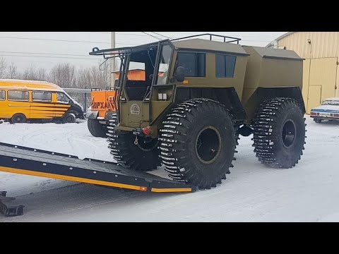 Видео: Обзор вездехода "Ветер Т-16" на тром-16