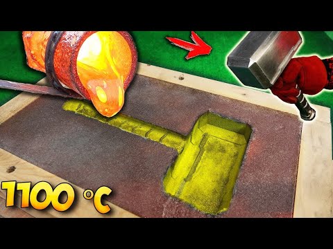 Видео: Създаваме Чукът на Тор | Колко е здрав? | Краш тест