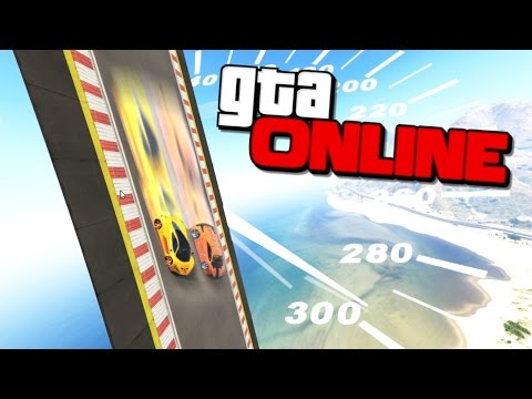 Видео: БЕСКОНЕЧНЫЙ СПУСК И РАЗГОН ДО 2000КМ/Ч В ОГРОМНУЮ ВОРОНКУ В GTA 5 ONLINE (ГТА 5 ГОНКИ)