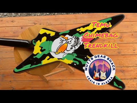 Видео: Распаковка и обзор гитары Dime Trendkill Chimebag Temu от Dimebag Darrell