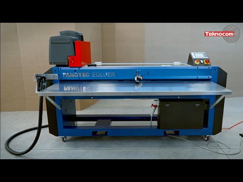 Видео: PANOTEC E-GLUER - станок для склейки коробок из гофрокартона