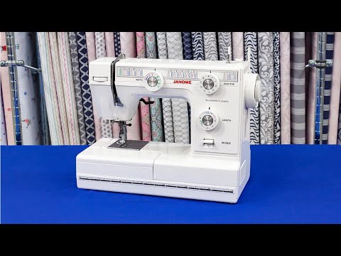 Видео: Janome 394HD - Обзор швейной машины