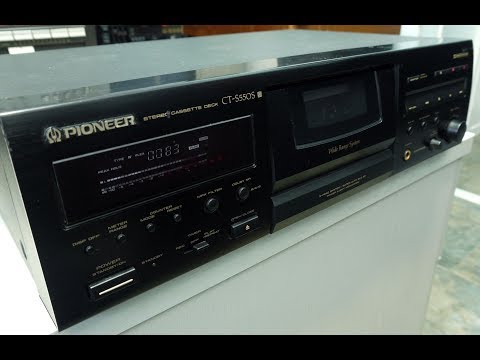 Видео: Кассетная дека Pioneer CT-S550S. Моя история.