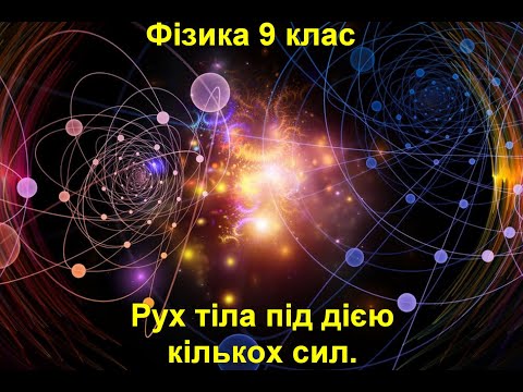 Видео: Рух тіла під дією кількох сил.