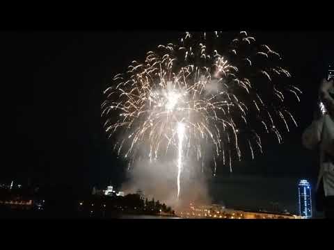 Видео: Екатеринбург День Города 2024 Плотинка салют 17.08.24.