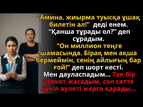 Видео: Жаңа әңгіме: енем 20 билет сұрады, менің үнсіз шешімім бүкіл әулетті өзгертті Ешкім естімеген әңгіме