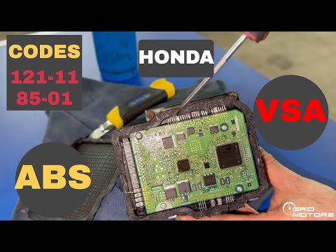 Видео: Honda Accord 2015 Неисправность VSA / ABS
