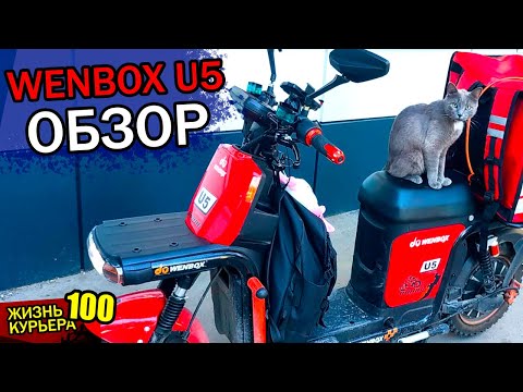 Видео: Обзор WENBOX U5⚡ - КУРЬЕРСКИЙ ЭЛЕКТРОСКУТЕР【ЖИЗНЬ КУРЬЕРА 100】#Волгоград #курьер #wenbox #wenboxu5