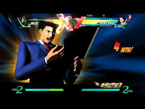 Видео: Цитаты Феникса Райта из UMVC3 (с англ. и яп. озвучкой)