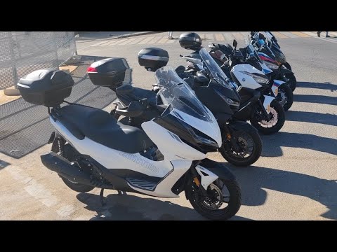 Видео: Максискутер Zontes ZT-350E - особенности работы, сравнение с Voge SR4 Max и другими конкурентами