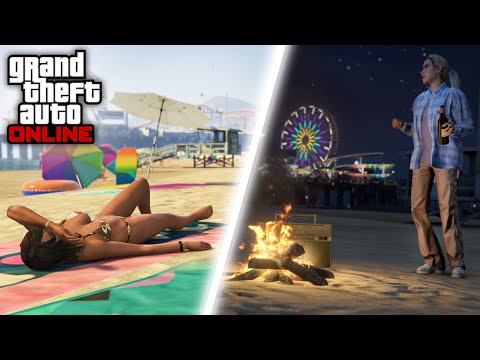 Видео: ПОЛНОЕ сравнение ДНЯ и НОЧИ в GTA 5