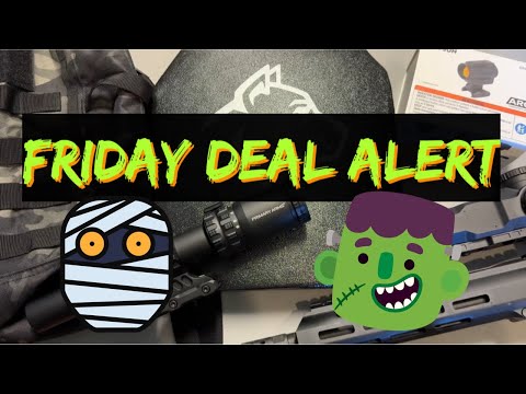 Видео: Оповещение о пятничных распродажах — специальные предложения на Хэллоуин 💀🎃