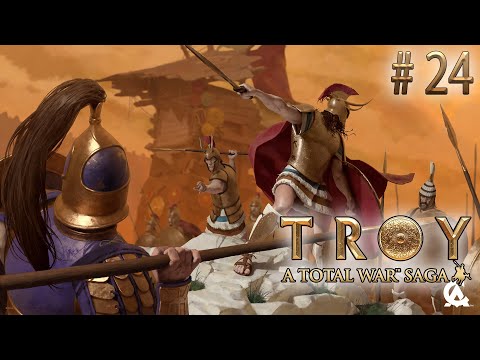 Видео: Горечь поражений. TW Saga: Troy. Гектор (Легенда) # 24