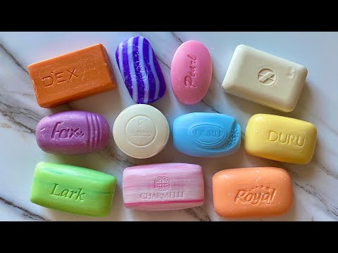 Видео: ASMR Soap cutting | Soap Carving|Резка мыла  | ASMR