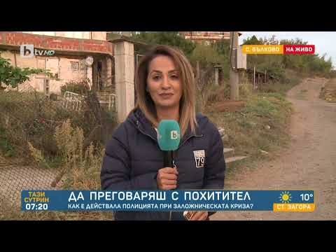 Видео: Заложническата криза край Сандански: Похитителят се сдоби с 4 обвинения