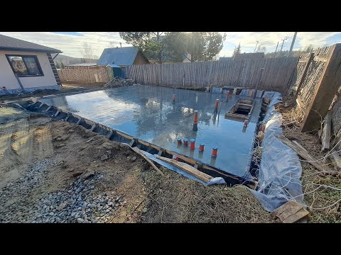 Видео: Фундамент под гараж 8х11. 17-2025