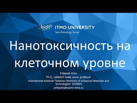 Видео: Курс "Нанотоксикология". Лекция 4 "Нанотоксичность на клеточном уровне"