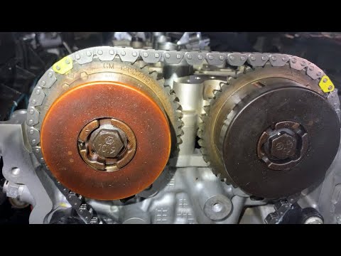 Видео: 2014 Chevrolet Malibu 2.5 метки ГРМ | метки цепи балансировочного вала