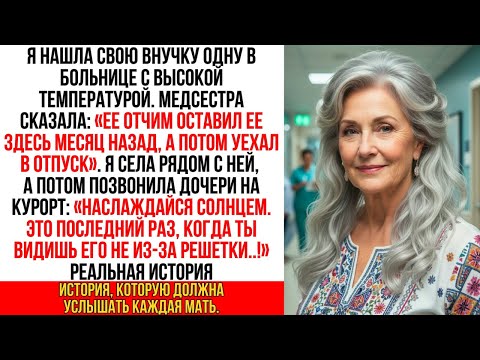 Видео: Я нашла внучку одну в больнице. Медсестра сказала: «Ее оставили месяц назад и уехали в отпуск...»