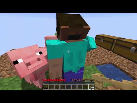 Видео: Выживание один блок