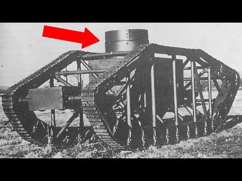 Видео: Танк-скелет. Самый необычный и опасный эксперимент Первой мировой!