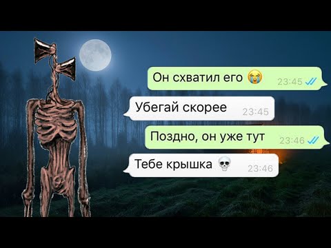 Видео: за мной бежит сиреноголовый / переписка с Настей