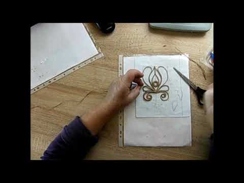 Видео: Джутовая филигрань. Шкатулка с отделкой/Jute filigree.