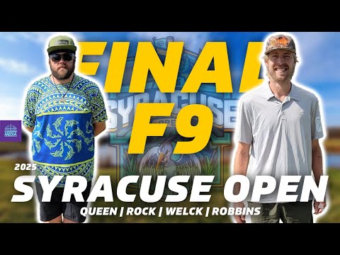 Видео: Syracuse Open 2025 | Финальный раунд MPO, первые 9 | Queen, Rock, Welck, Robbins | Ведущая карта