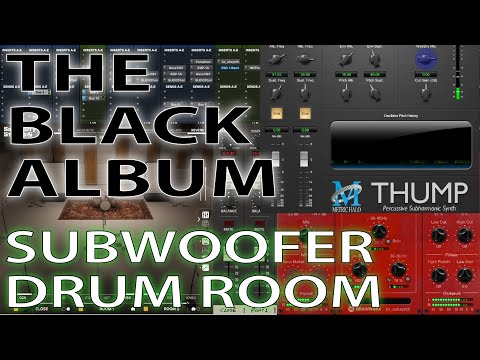 Видео: Воссоздание комнаты с сабвуфером для бас-бочки из альбома Metallica Black