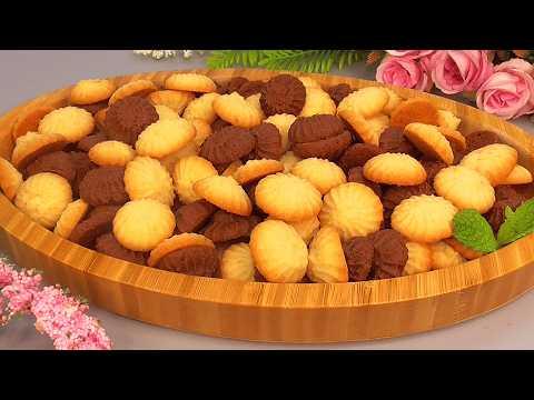 Видео: Самые вкусные, нежные печенья к чаю за 10 минут! Немного ингредиентов, простой рецепт!