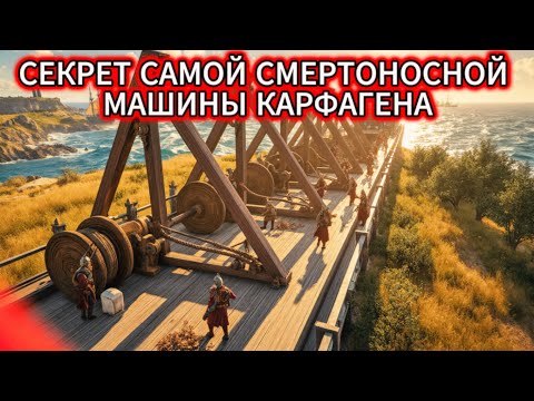 Видео: СМЕРТЕЛЬНАЯ ТОЧНОСТЬ КАРФАГЕНА: ЭТА АРТИЛЛЕРИЯ СТИРАЛА ГОРОДА В ПЫЛЬ!