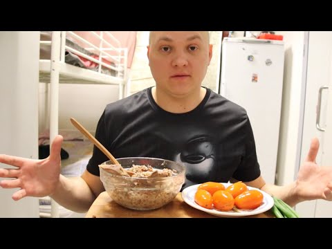 Видео: ГРЕЧКА С ТУШНЯКОМ МУКБАНГ MUKBANG