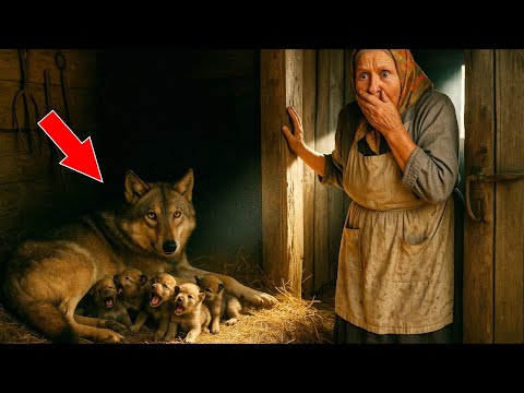 Видео: Бабушка месяц слышала детский плач в сарае. Когда открыла дверь - не поверила глазам!