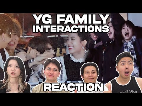 Видео: Взаимодействие семей YG (Big Bang, BLACKPINK, BABYMONSTER, 2NE1, WINNER, iKON, Treasure) РЕАКЦИЯ!