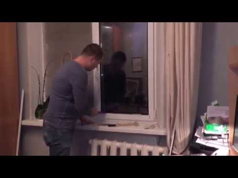 Видео: Регулировка пластикового окна при его провисании.