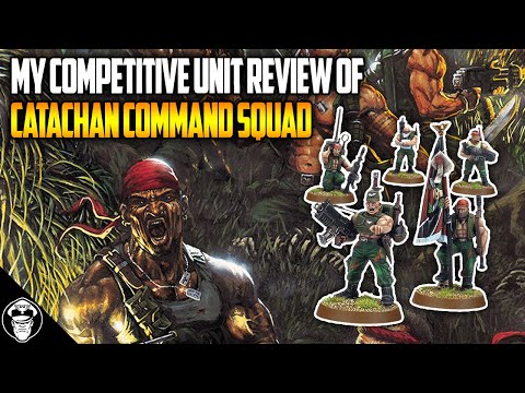 Видео: Catachan Command Squad — обзор | Astra Militarum | Warhammer 40K