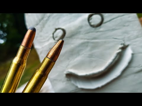 Видео: 35 whelen против 30-06 - Гигантские глиняные блоки