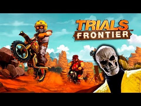 Видео: Hodgepodgedude играет Trials Frontier #1 (мобильная игра, iOs)