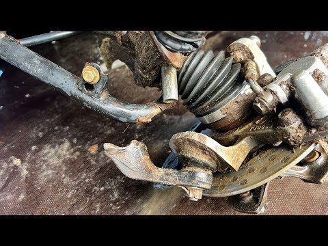 Видео: Необычная поломка на квадроцикле.