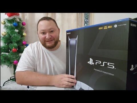 Видео: Распаковка Playstation 5. Первый взгляд на DualSense. Японская Цифровая версия PS5. Digital Edition