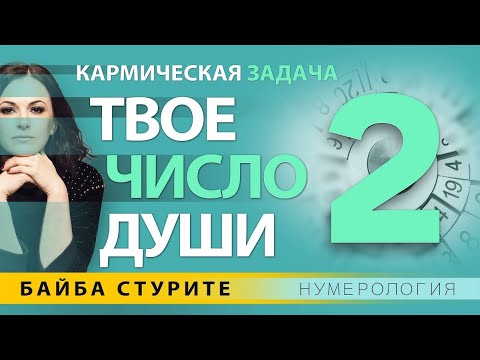 Видео: Кармическая задача ЧИСЛО ДУШИ 2 🔷 Нумерология по дате рождения