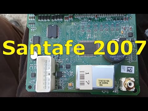 Видео: Santafe 2007 заглючило блок BCM