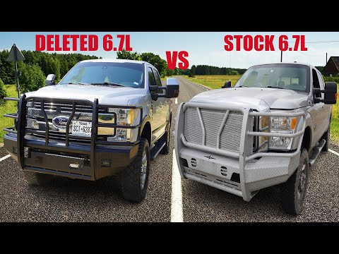 Видео: Удалённый 6.7L против штатного 6.7L Powerstroke