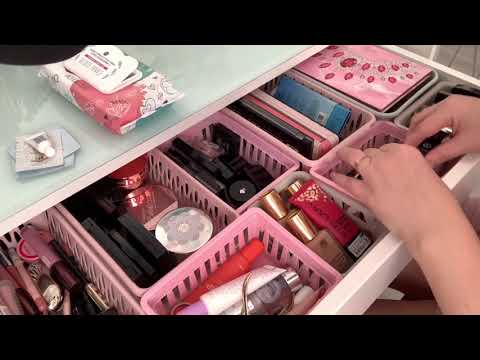 Видео: ASMR УБОРКА КОСМЕТИКИ/РЕЛАКС 100% ТРИГГЕРЫ/ASMR Makeup Cleaning/Протираю косметику салфетками