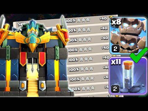 Видео: С этой армией ДАЖЕ 17ТХ выносят 18 Ратуши! Микс ТАЩИТ ДАЖЕ с големами 2 УРОВНЯ! Даже с модификатором